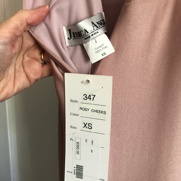 Jessica Angel Formal Dress BNWT XS Pink - Picture 4 of 8